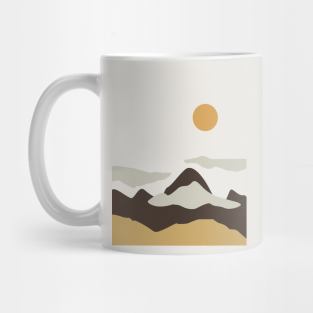 Boho minimal Landscape Mug